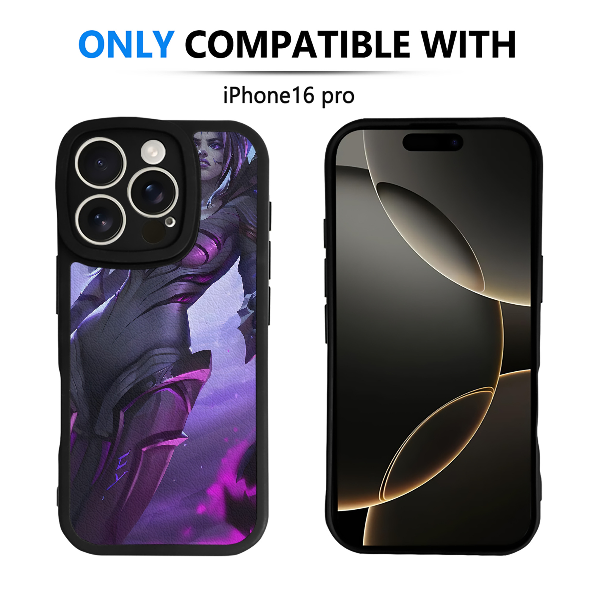 リーグ・オブ・レジェンド League of Legends LOL 【iPhone 16シリーズ対応】シリコンスマホケース（レザー調） 材質：シリコン